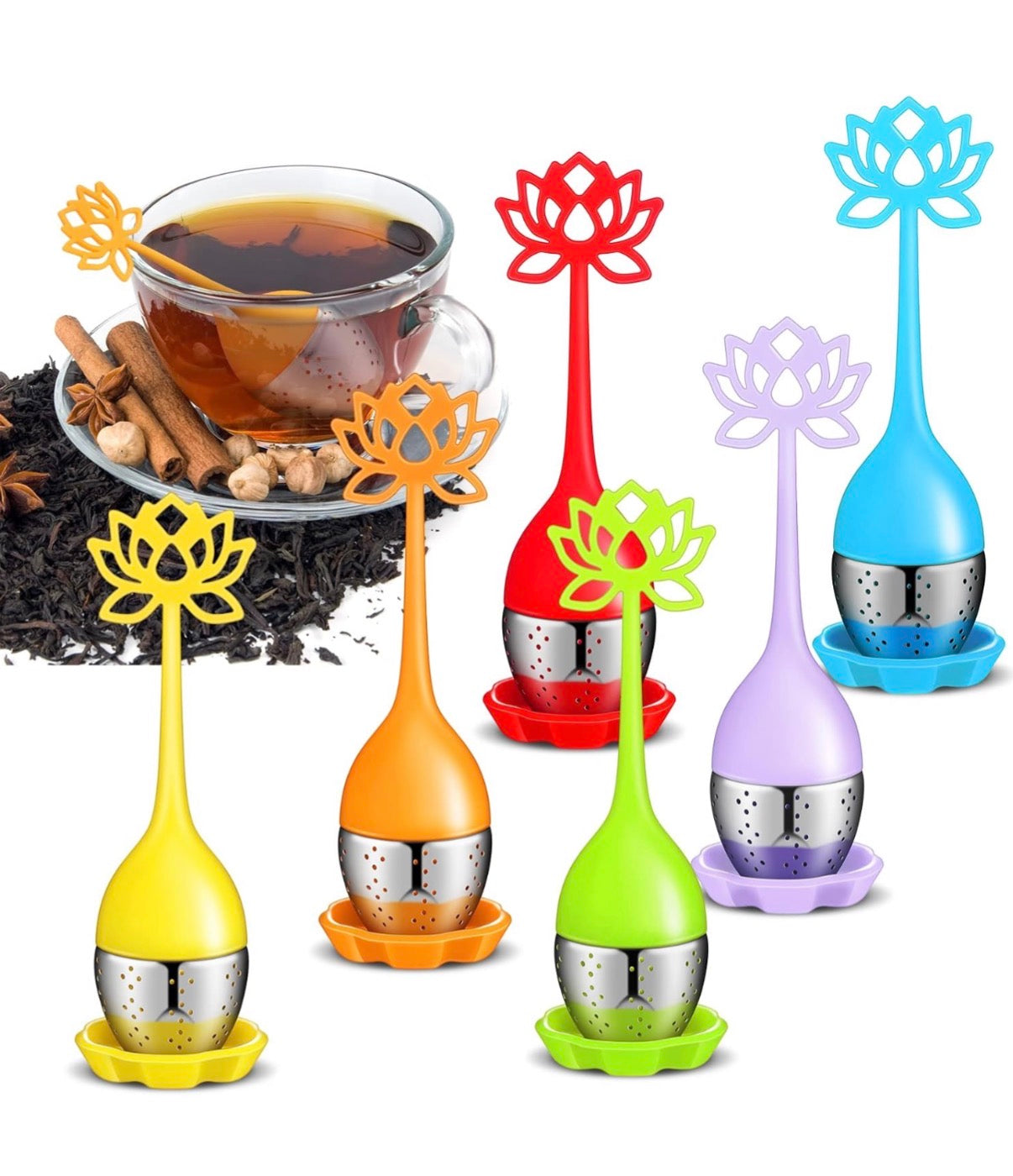Lotus Silicone Tea Ball