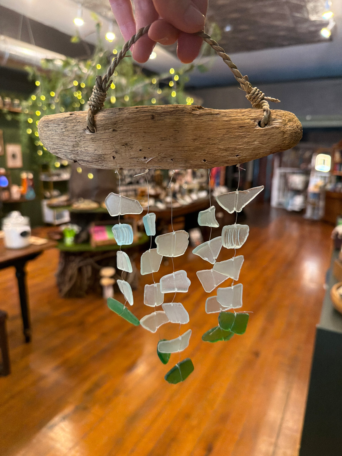 Driftwood Glass Chimes