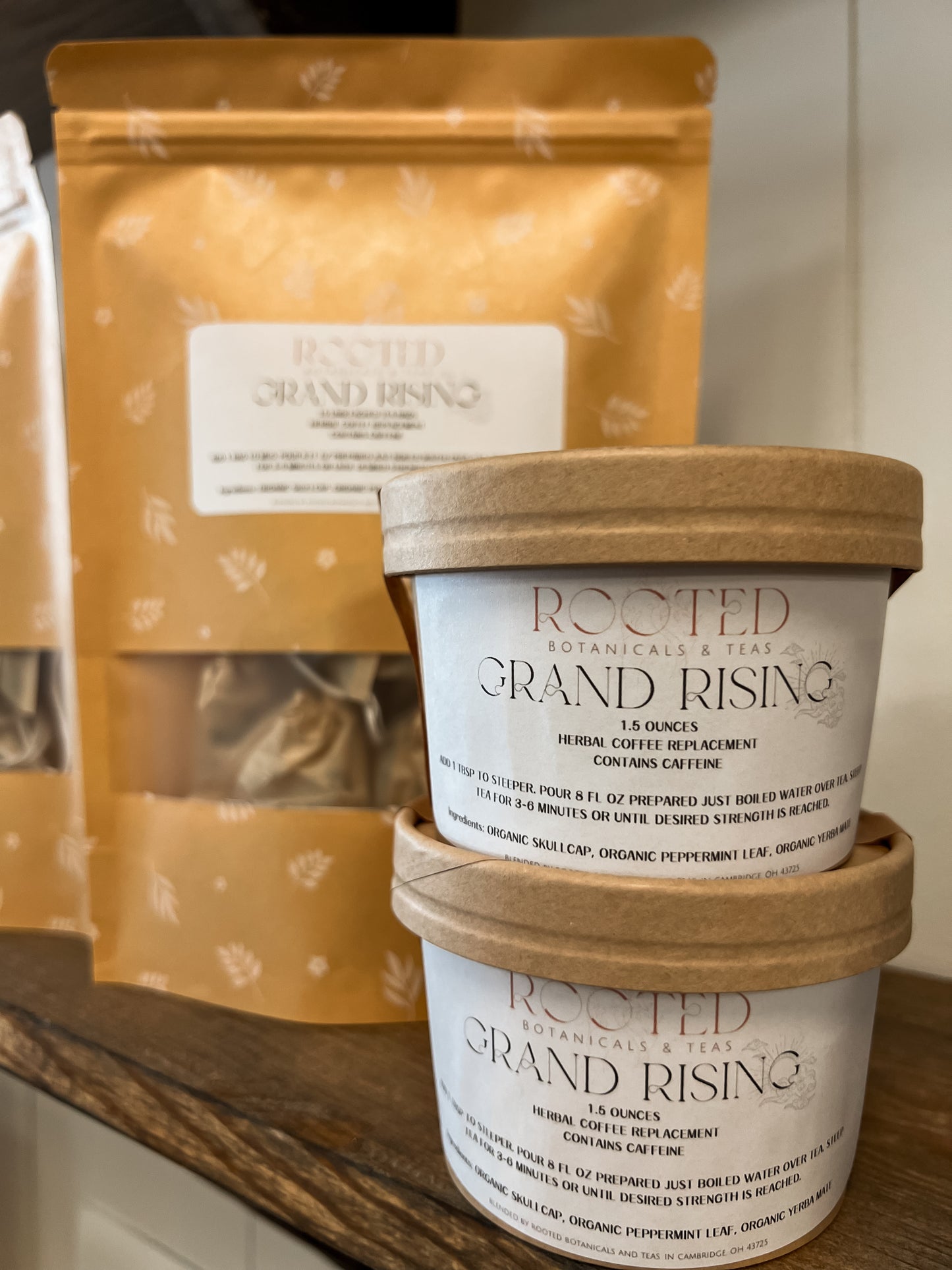 Grand Rising Tea: Herbal Coffee Replacement