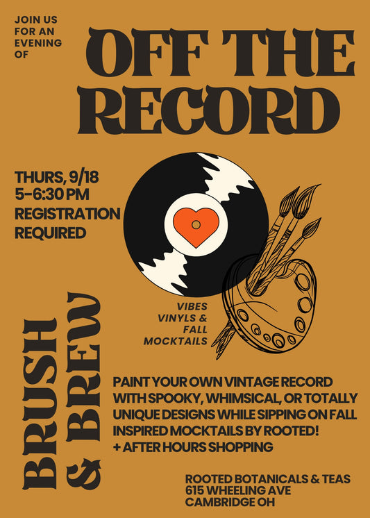 Off the Record: Brush & Brew